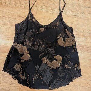 Wilfred silk print cami